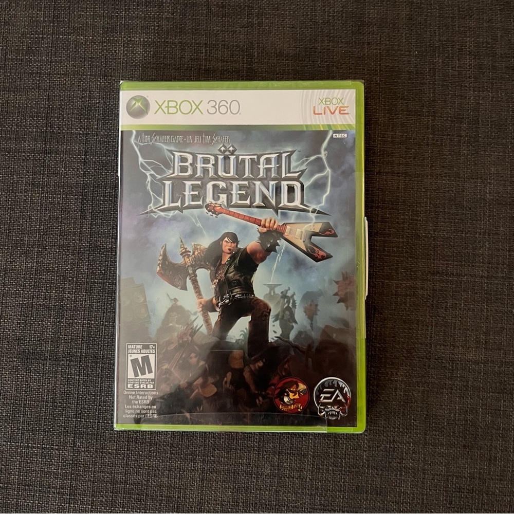 Brutal Legend Xbox‎ 360 Game Brand new sealed!